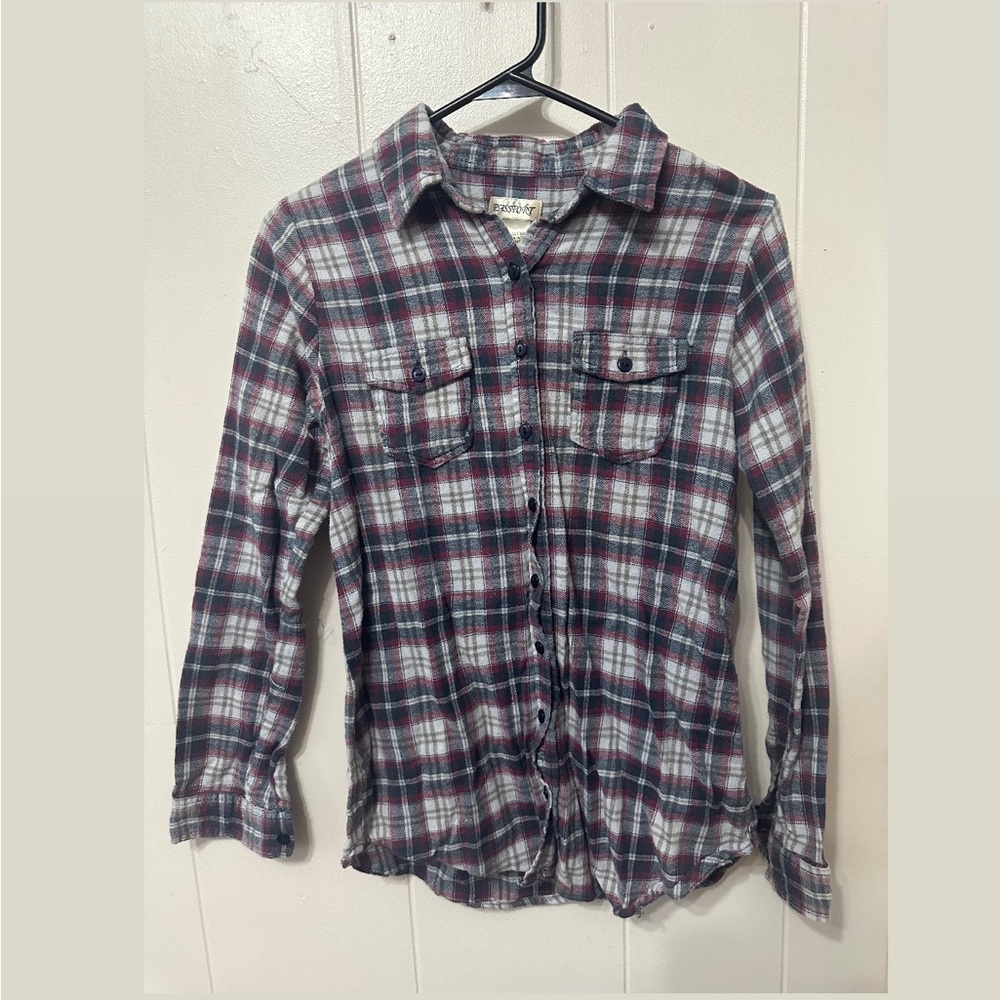 Passport Plaid Button Up